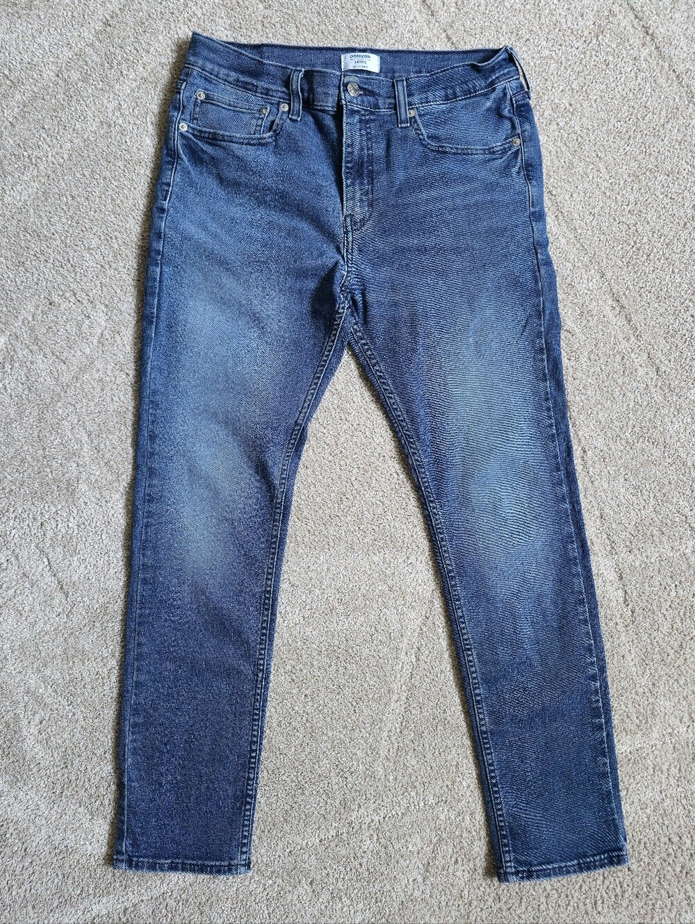 DENIZEN Levi's Men's 288 Skinny Fit Jeans are extra-slim jeans 33x30